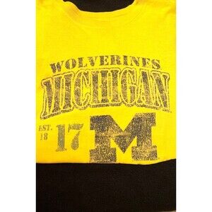 "Michigan Wolverines EST. 1817" (Men's XL) T-Shirt by Pro-Edge